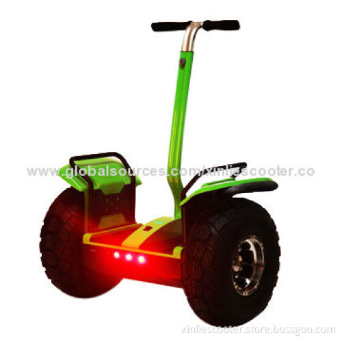 Electric Balancing Personal Mobility Devices with Front Light and Back Light